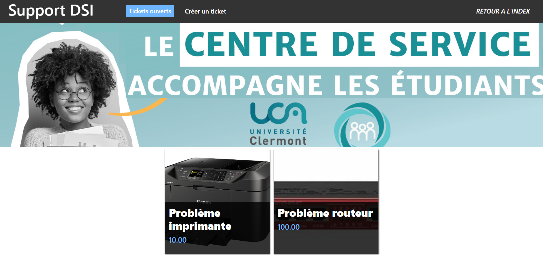 Application de ticketing